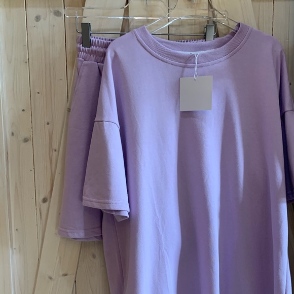 2-in-1 Wisteria ss Sweatshirt + Short (custom) SET - Picture 12 of 16